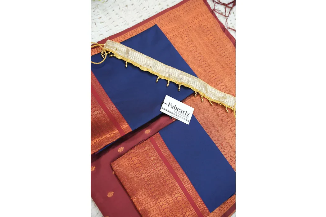 New Kids Traditional South Indian Half Saree AayushiKids - Image 14