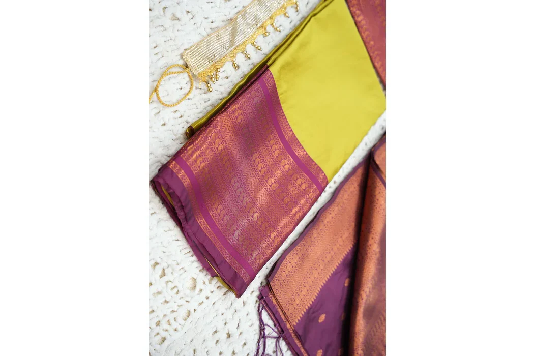 New Kids Traditional South Indian Half Saree AayushiKids - Image 19