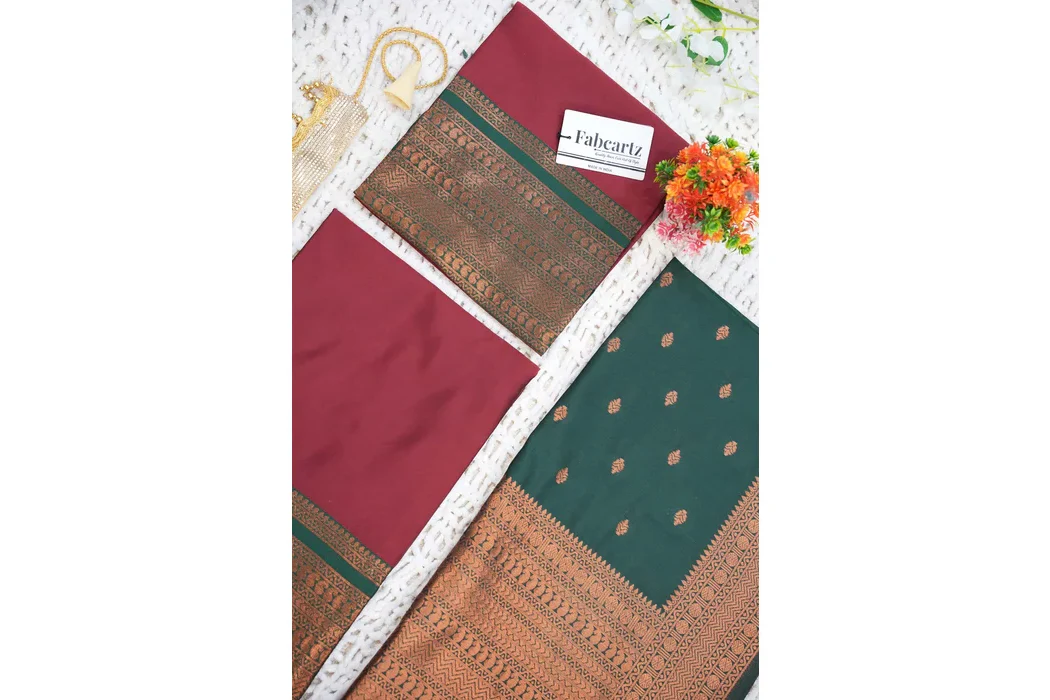New Kids Traditional South Indian Half Saree AayushiKids - Image 8