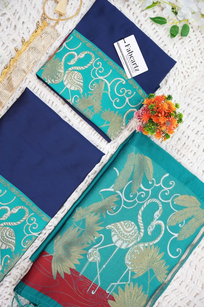 New Kids Traditional South Indian Half Saree HansPAttuKids - Image 27