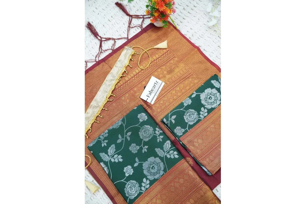 New Kids Traditional South Indian Half Saree ChhaviKids - Image 9