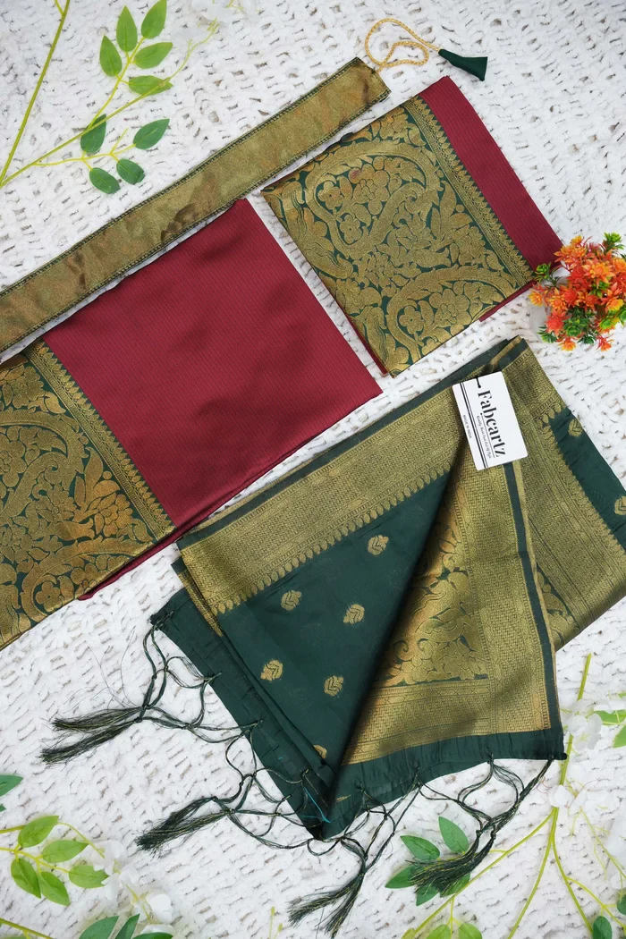 New Kids Traditional South Indian Half Saree Aarvi Kids - Image 10
