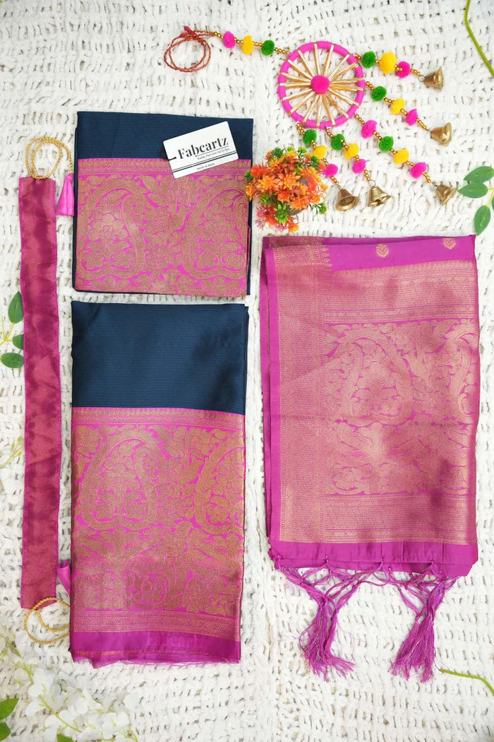 New Kids Traditional South Indian Half Saree Aarvi Kids - Image 14