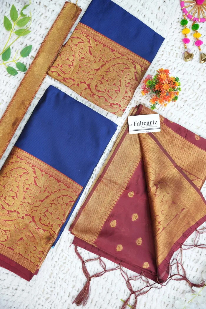 New Kids Traditional South Indian Half Saree Aarvi Kids - Image 21