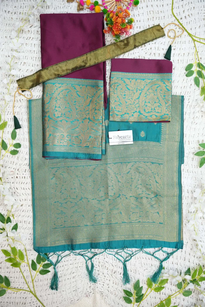 New Kids Traditional South Indian Half Saree Aarvi Kids - Image 29