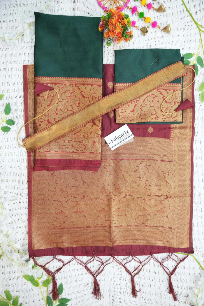 New Kids Traditional South Indian Half Saree Aarvi Kids - Image 5