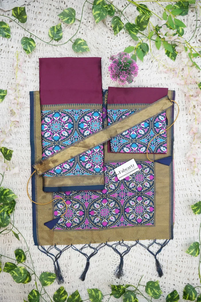 New Kids Traditional South Indian Half Saree GolGolKIDS - Image 30