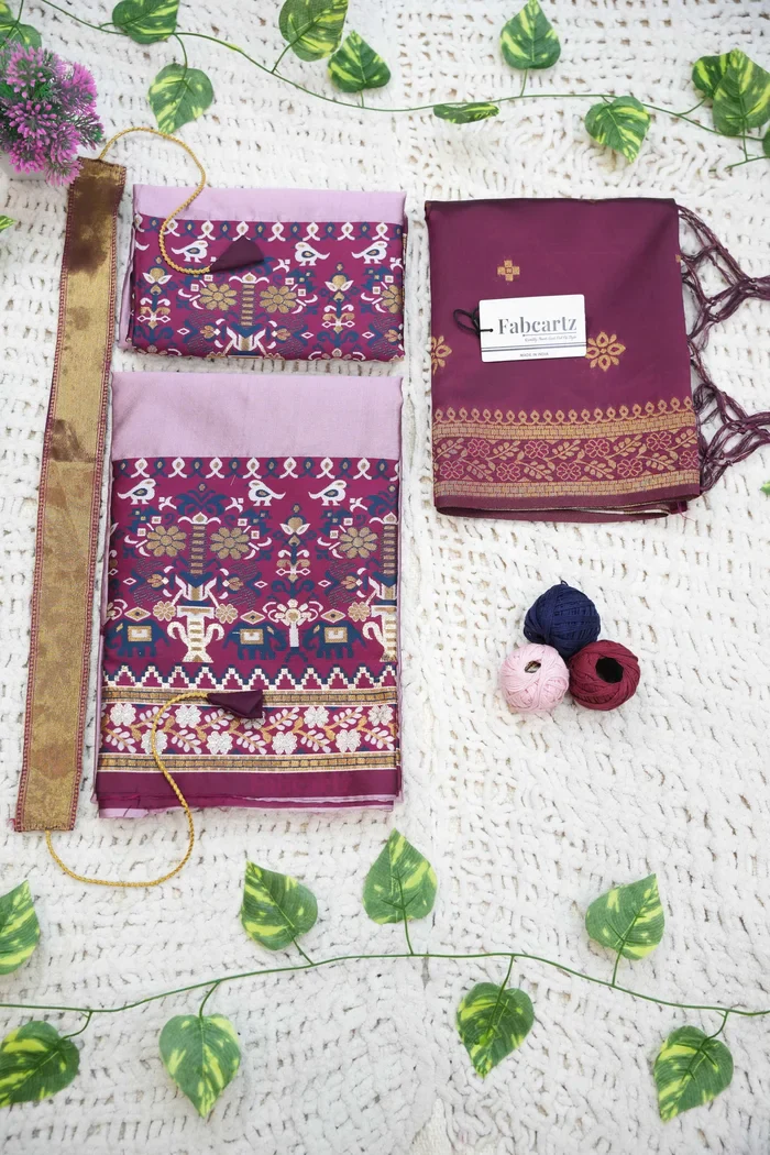 New Kids Traditional South Indian Half Saree JagviKIDS - Image 20