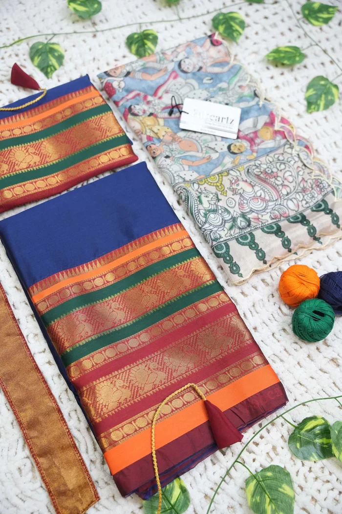 New Kids Traditional South Indian Half Saree JugnooKIDS - Image 21