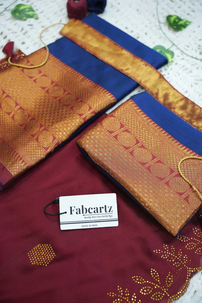 New Kids Traditional South Indian Half Saree SaraswatiKIDS - Image 10