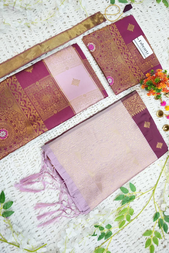 New Kids Traditional South Indian Half Saree Vishnu Kids - Image 27