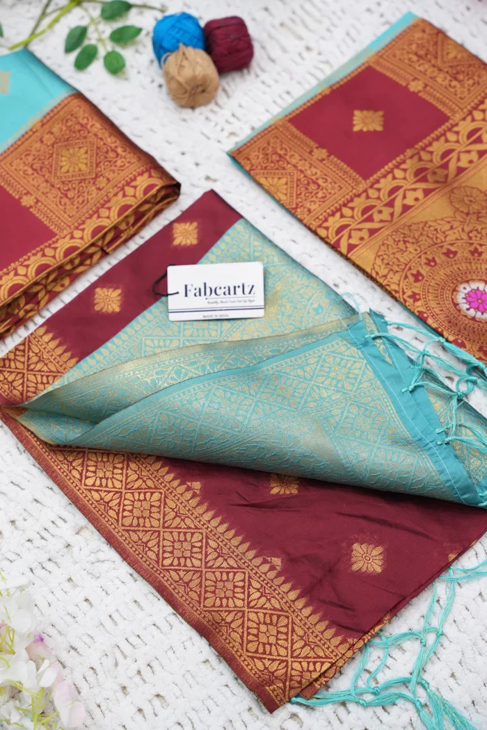 New Kids Traditional South Indian Half Saree Vishnu Kids - Image 36