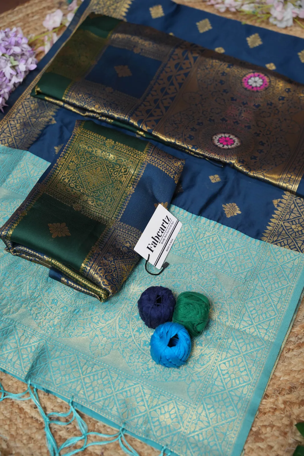 New Kids Traditional South Indian Half Saree Vishnu Kids - Image 43