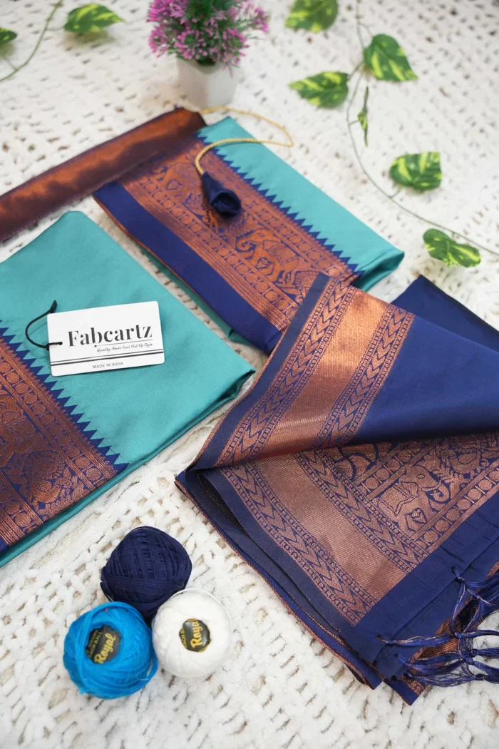 New Kids Traditional South Indian Half Saree YenuguKIDS - Image 10