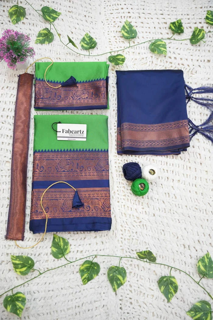 New Kids Traditional South Indian Half Saree YenuguKIDS - Image 20