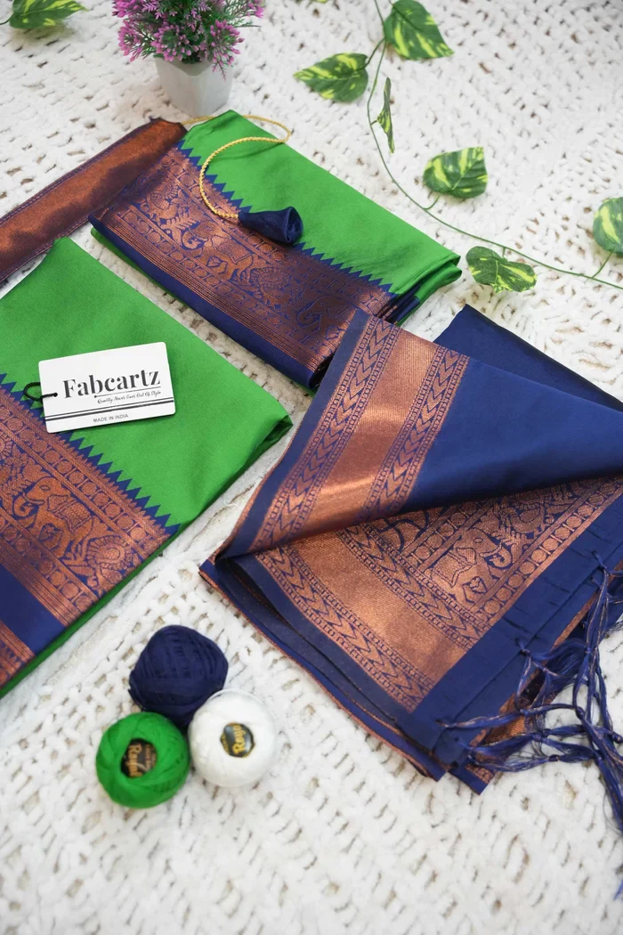 New Kids Traditional South Indian Half Saree YenuguKIDS - Image 22