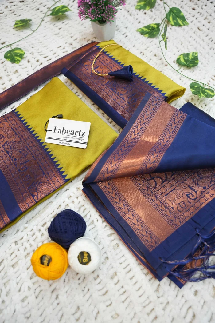 New Kids Traditional South Indian Half Saree YenuguKIDS - Image 4