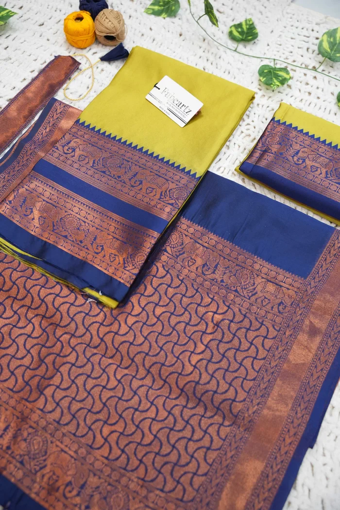 New Kids Traditional South Indian Half Saree YenuguKIDS - Image 5