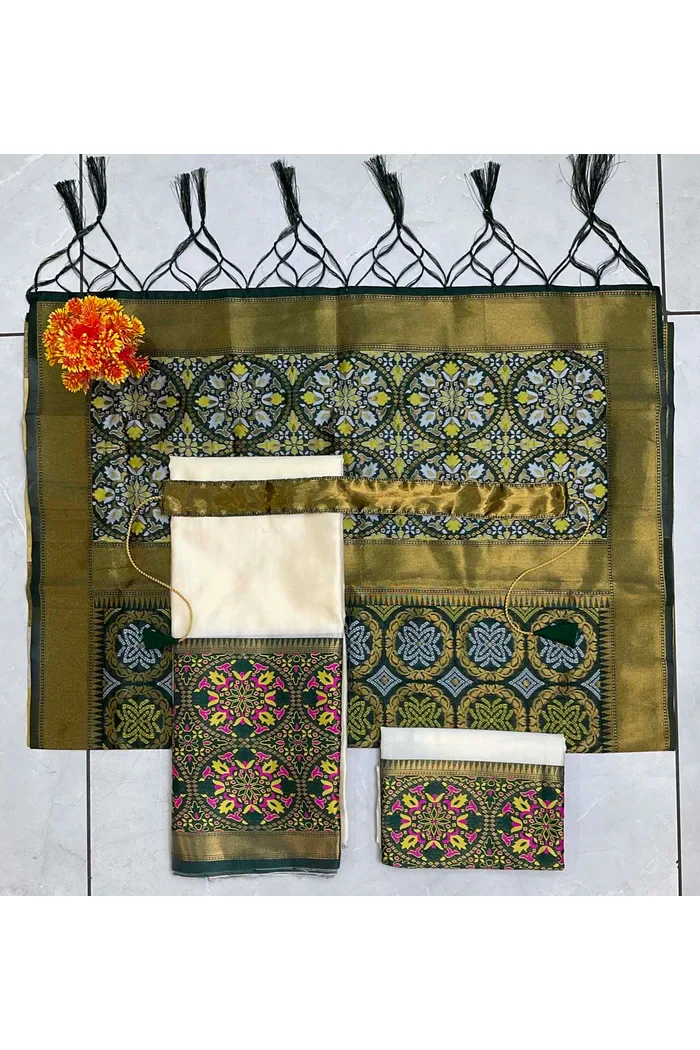 South Indian Festival Traditional Half Saree GolGolPAttu - Image 53
