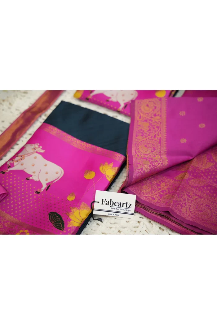 South Indian Festival Traditional Half Saree KaamDhenu - Image 91
