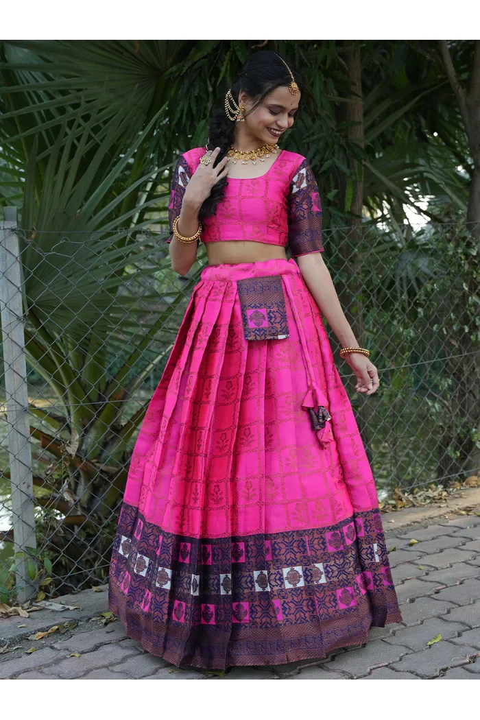 South Indian Festival Traditional Half Saree MultiBox - Image 13