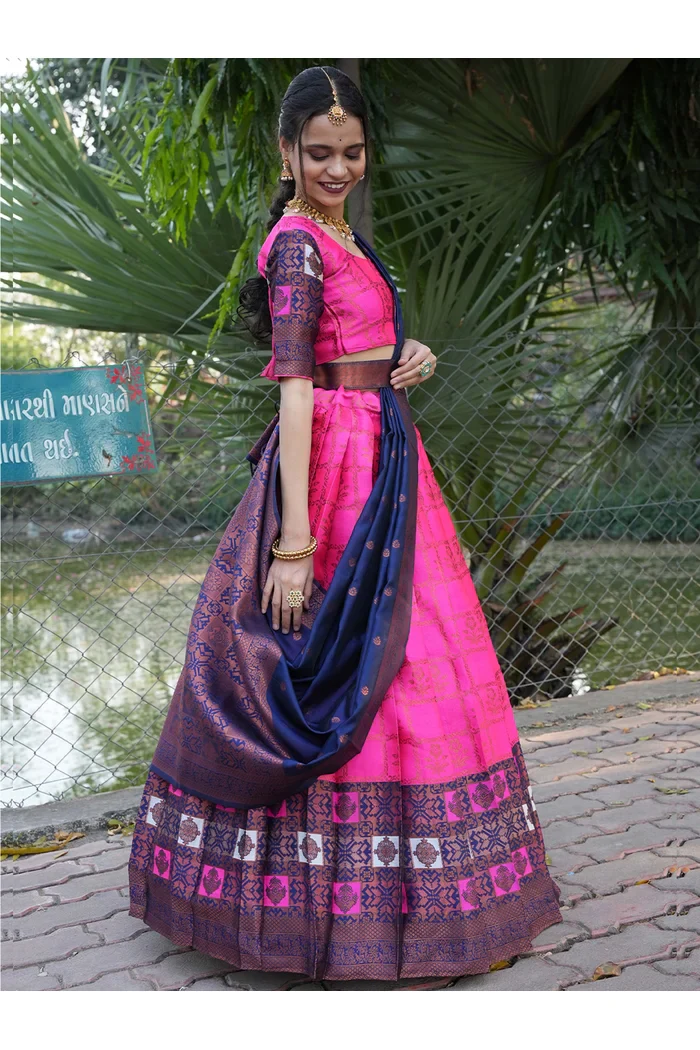 South Indian Festival Traditional Half Saree MultiBox - Image 14