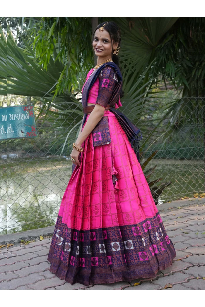 South Indian Festival Traditional Half Saree MultiBox - Image 16