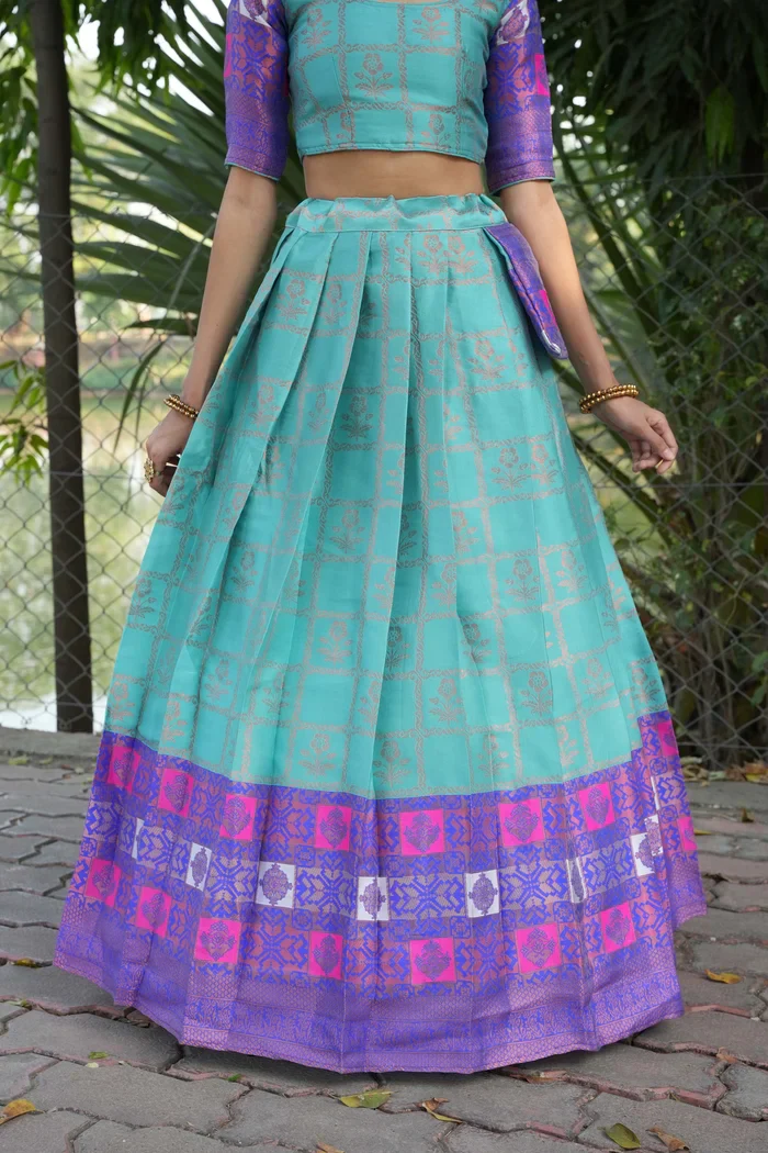 South Indian Festival Traditional Half Saree MultiBox - Image 24