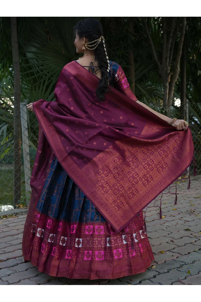 South Indian Festival Traditional Half Saree MultiBox - Image 28