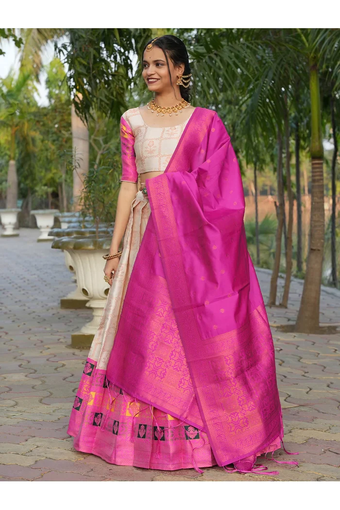 South Indian Festival Traditional Half Saree MultiBox - Image 35