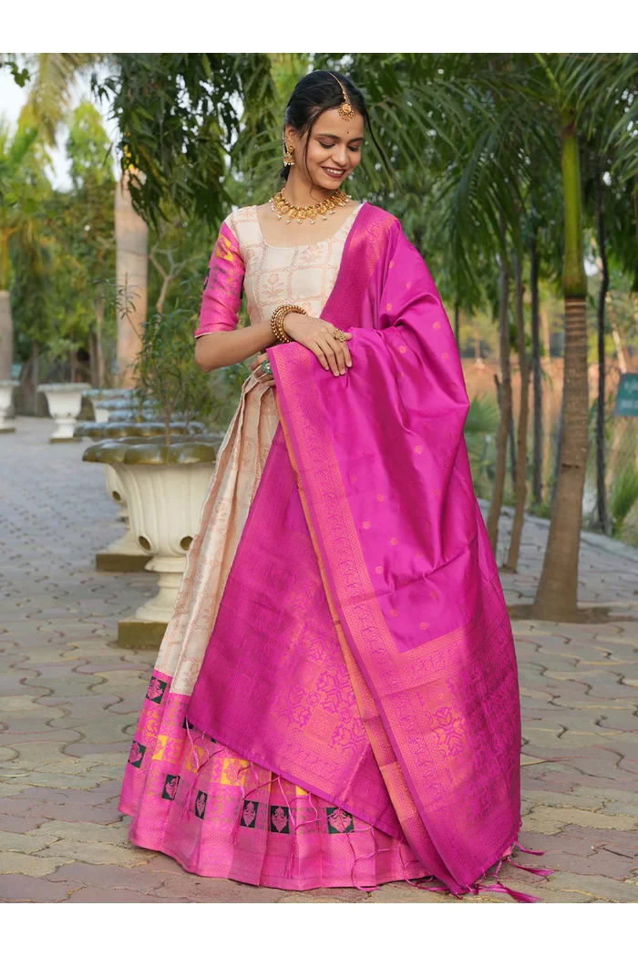 South Indian Festival Traditional Half Saree MultiBox - Image 36