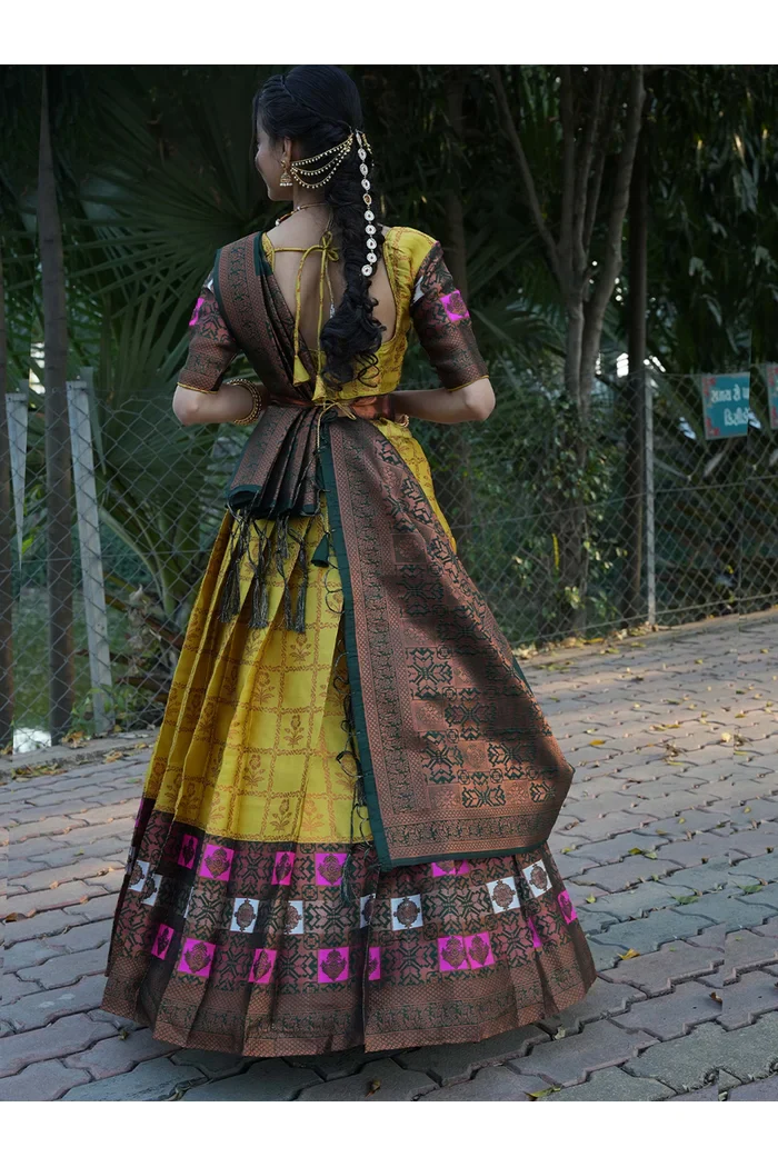 South Indian Festival Traditional Half Saree MultiBox - Image 42