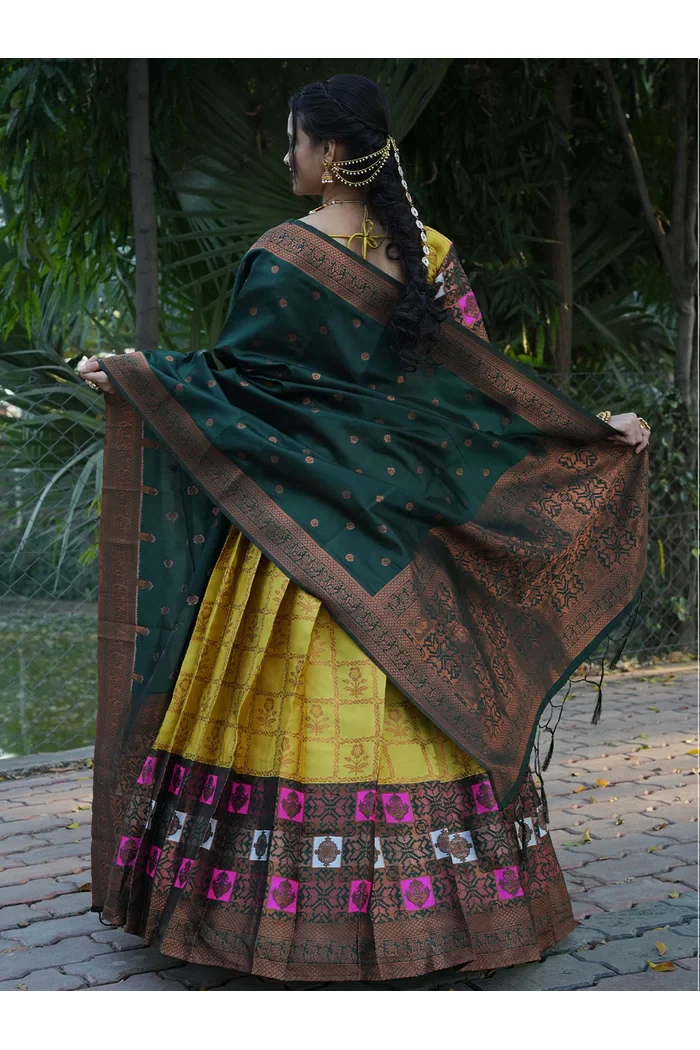 South Indian Festival Traditional Half Saree MultiBox - Image 44
