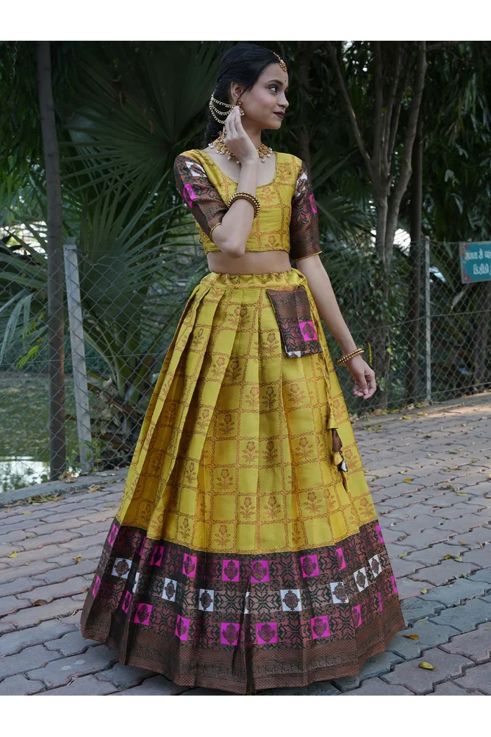 South Indian Festival Traditional Half Saree MultiBox - Image 45