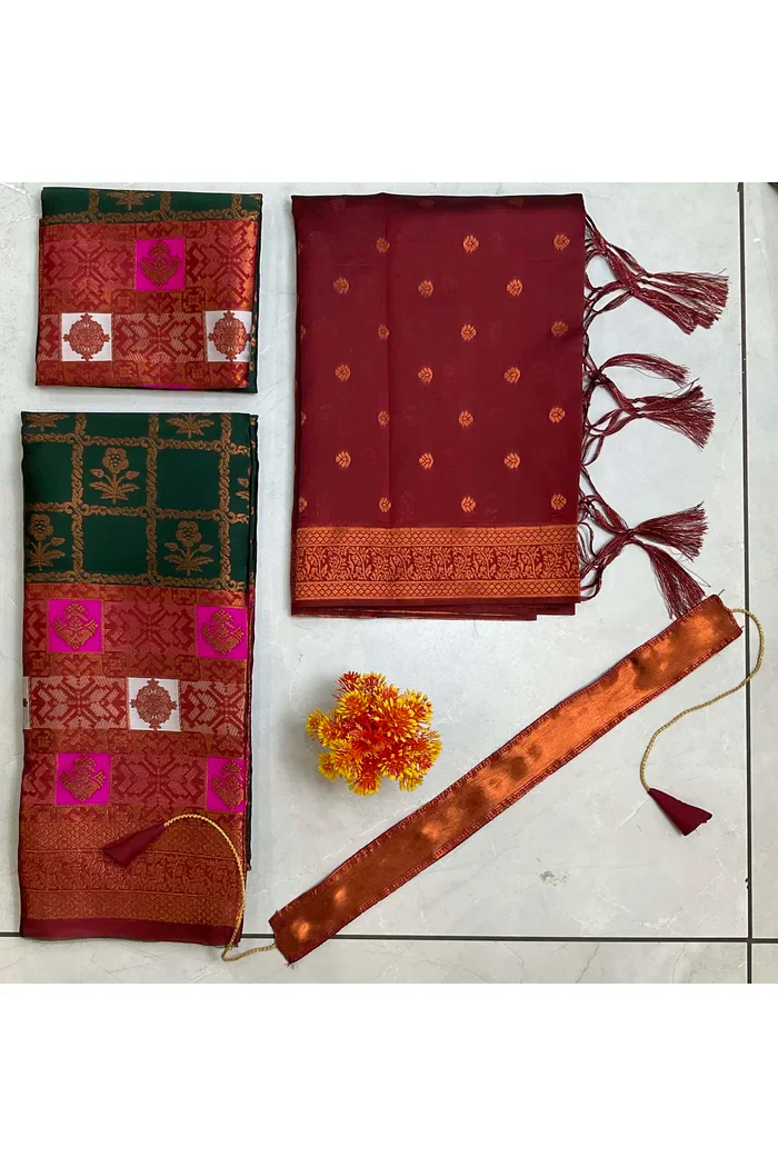 South Indian Festival Traditional Half Saree MultiBox - Image 49