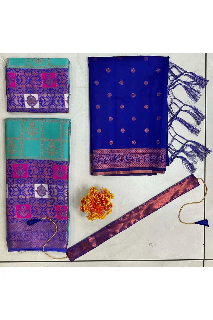 South Indian Festival Traditional Half Saree MultiBox - Image 57