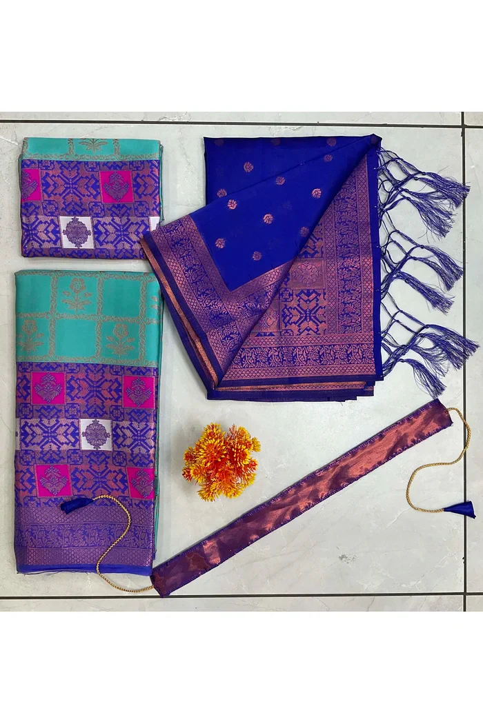 South Indian Festival Traditional Half Saree MultiBox - Image 58