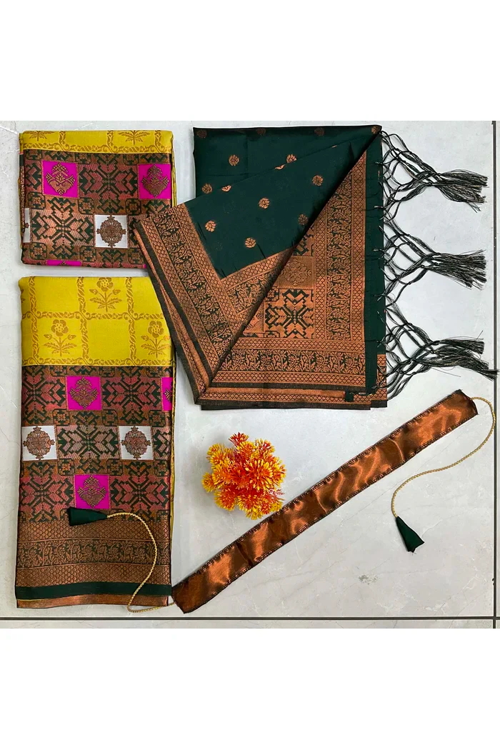 South Indian Festival Traditional Half Saree MultiBox - Image 70