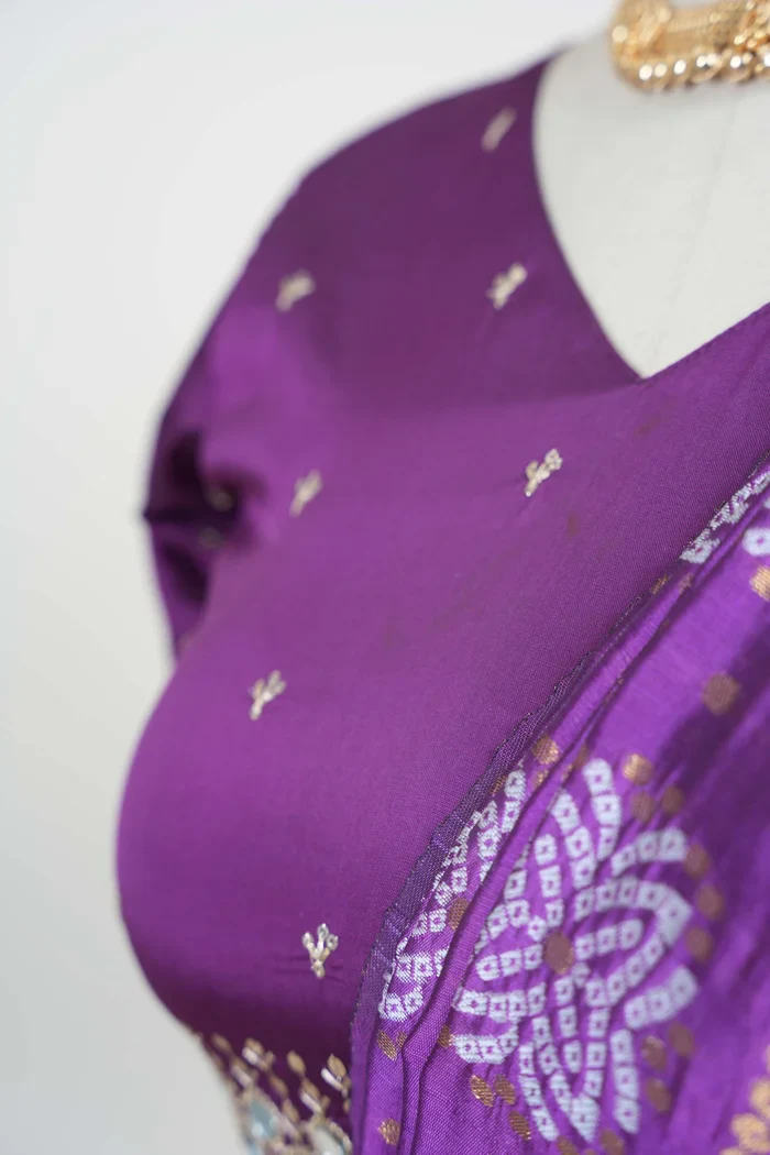 South Indian Festival Traditional Half Saree Myriti - Image 9