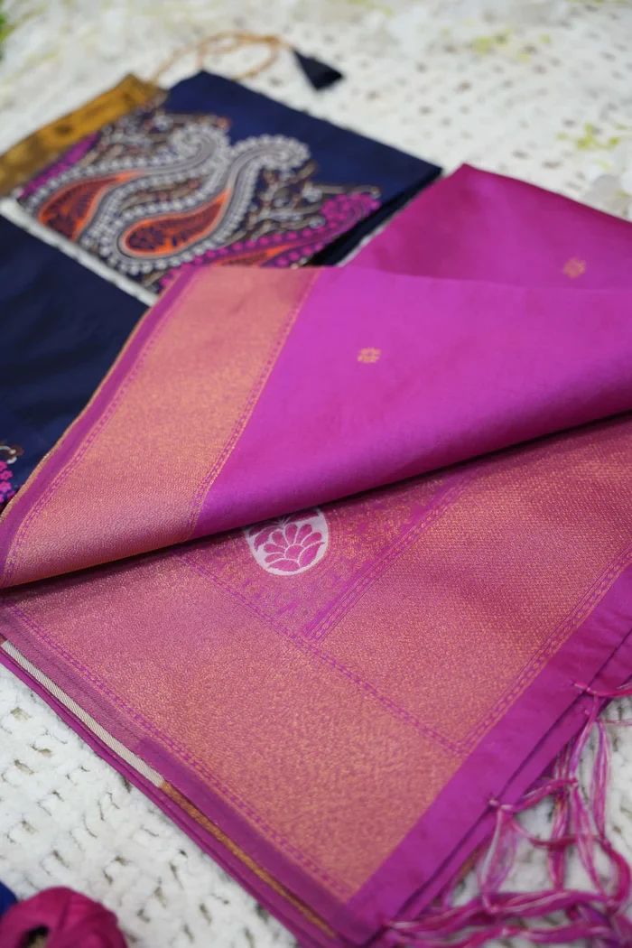South Indian Festival Traditional Half Saree Parvati - Image 42