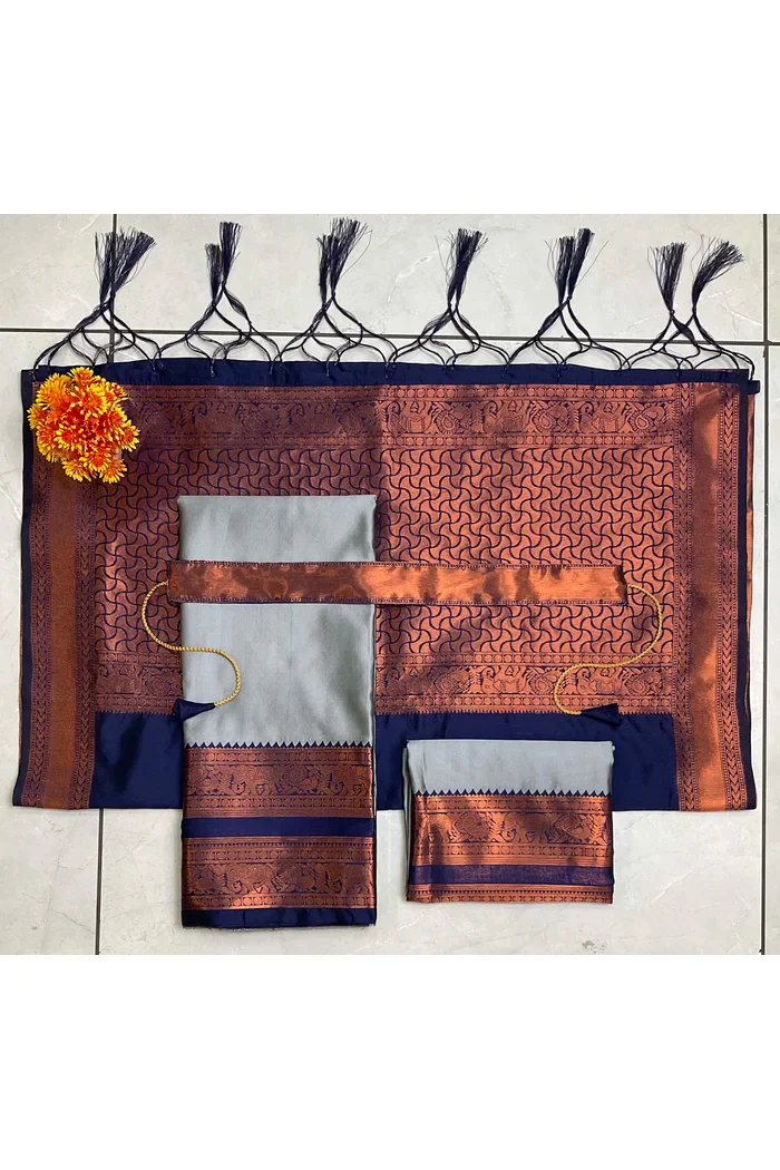 South Indian Festival Traditional Half Saree Yenugu - Image 32