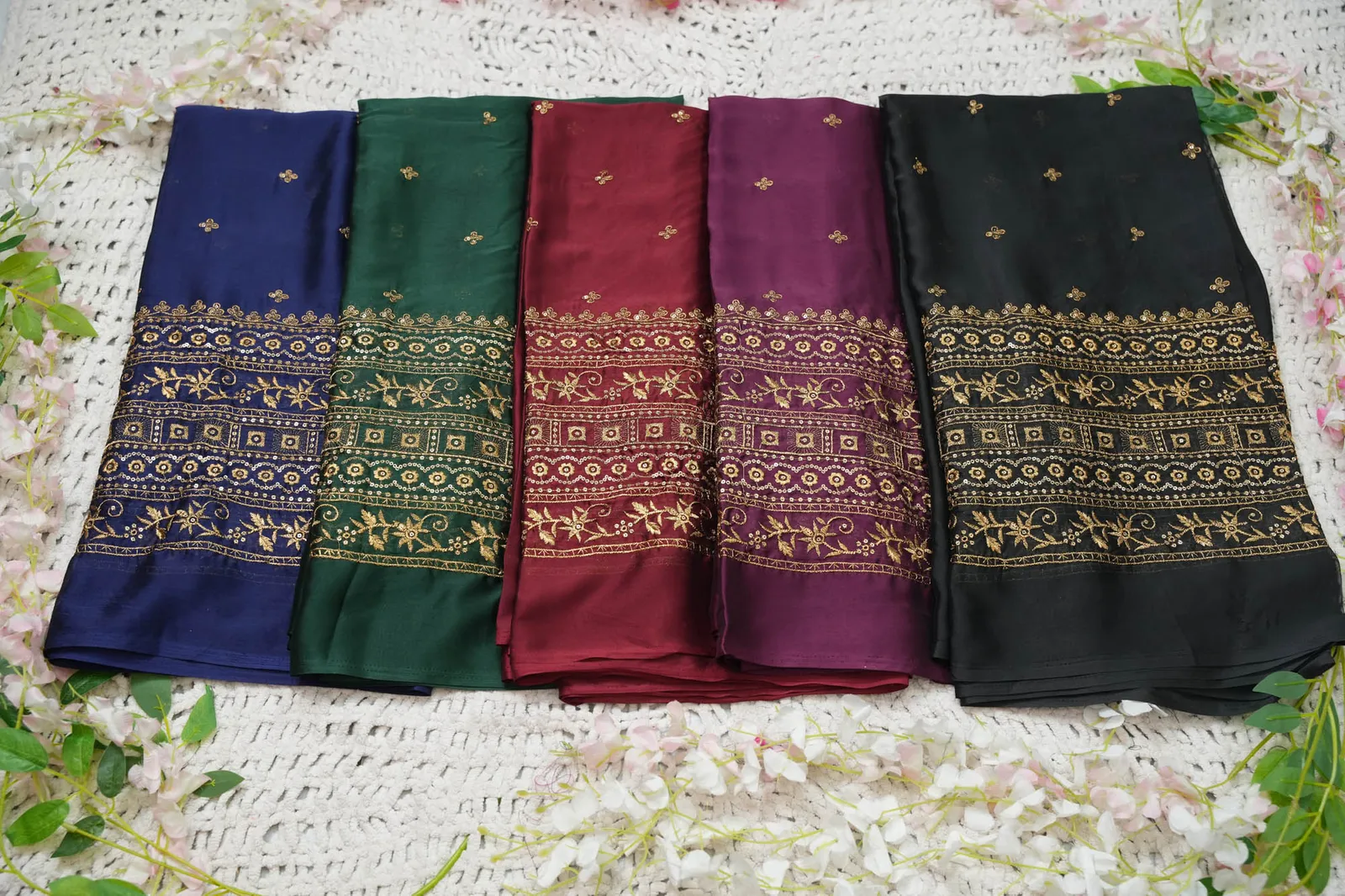 Women's Embroidered Shimmer Lehenga Choli with Sequins Work Nisarg HaldiRango - Image 34
