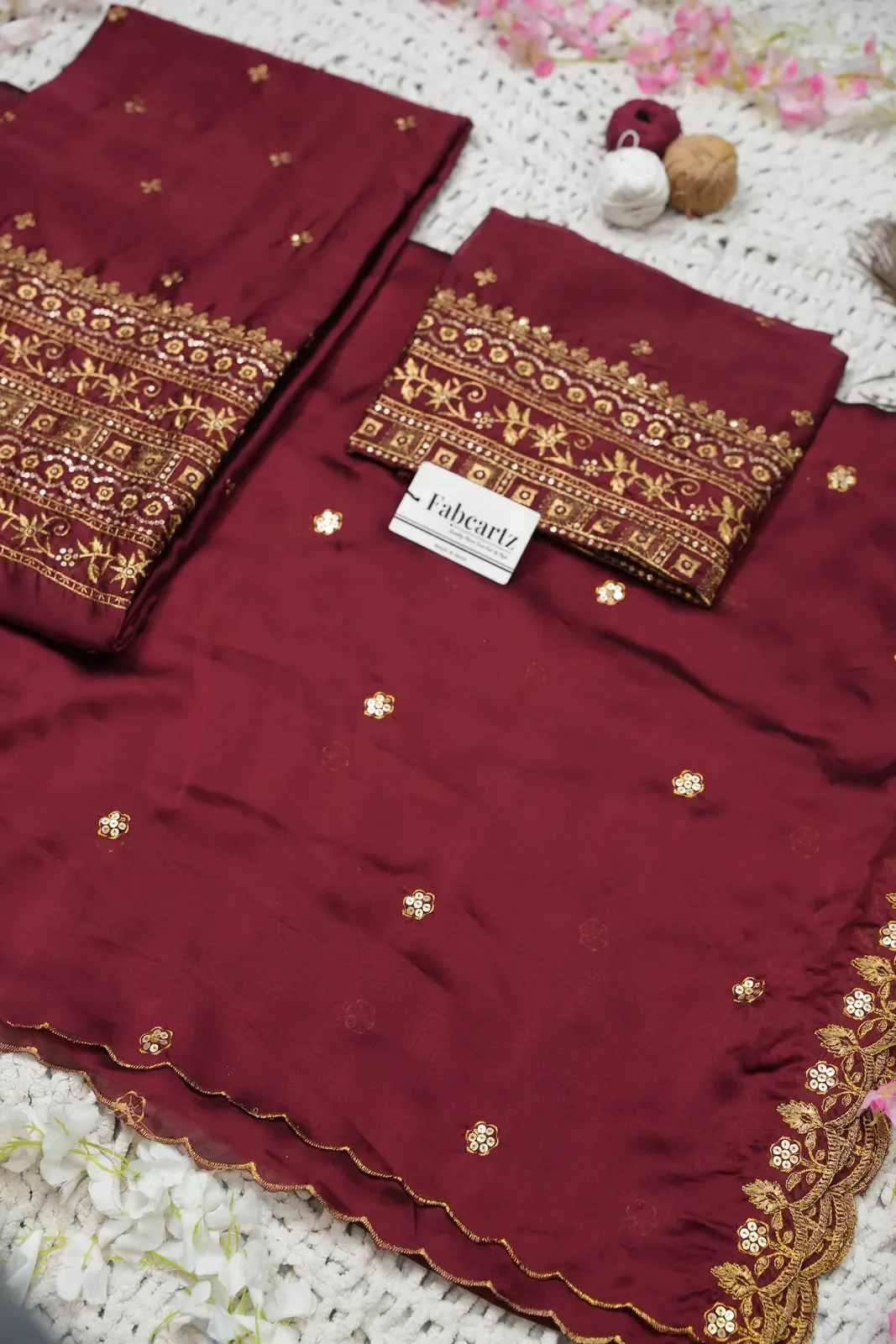 Women's Embroidered Shimmer Lehenga Choli with Sequins Work Nisarg HaldiRango - Image 39