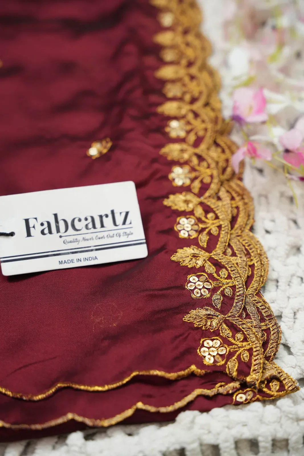 Women's Embroidered Shimmer Lehenga Choli with Sequins Work Nisarg HaldiRango - Image 42
