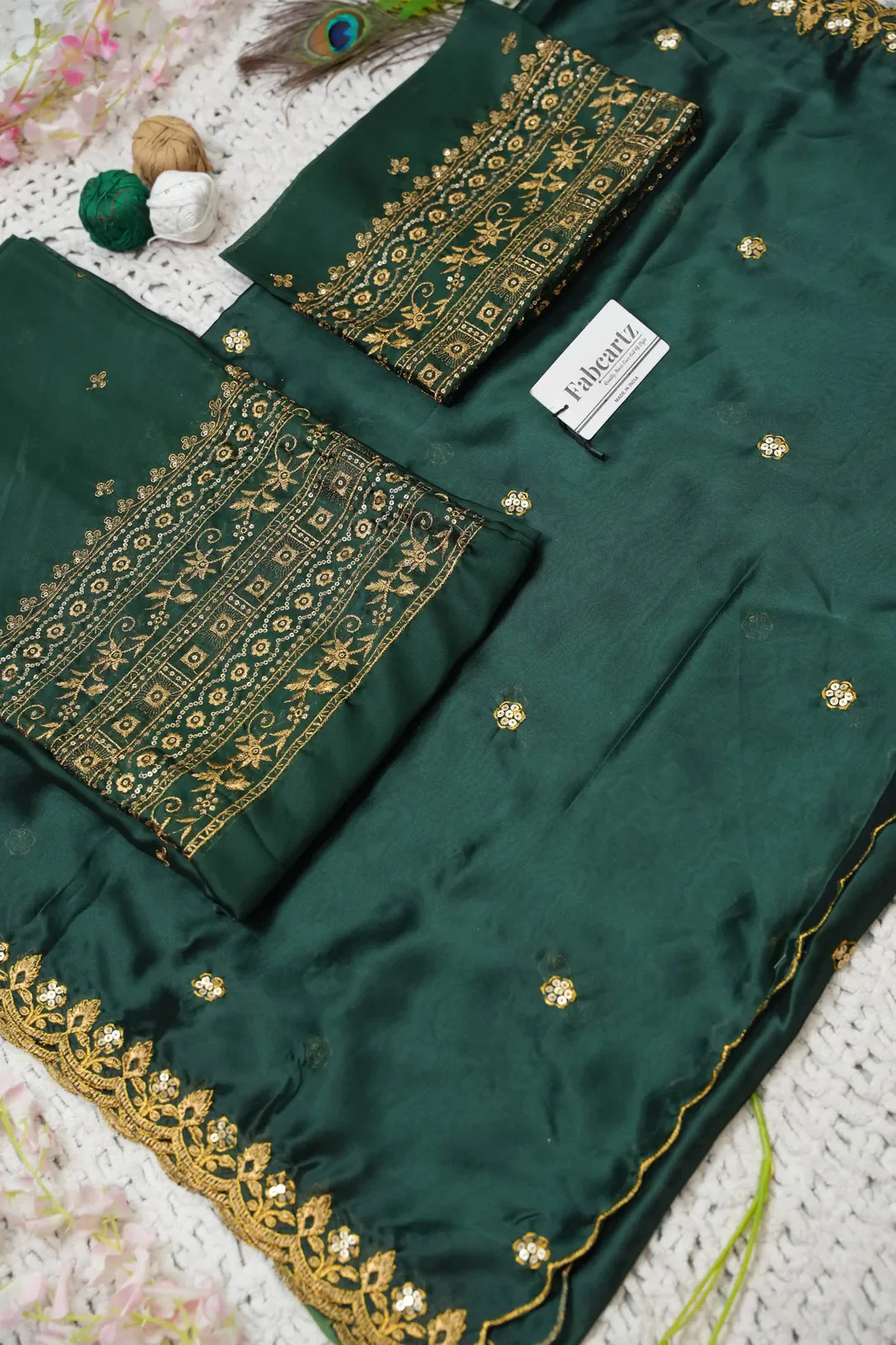 Women's Embroidered Shimmer Lehenga Choli with Sequins Work Nisarg HaldiRango - Image 48