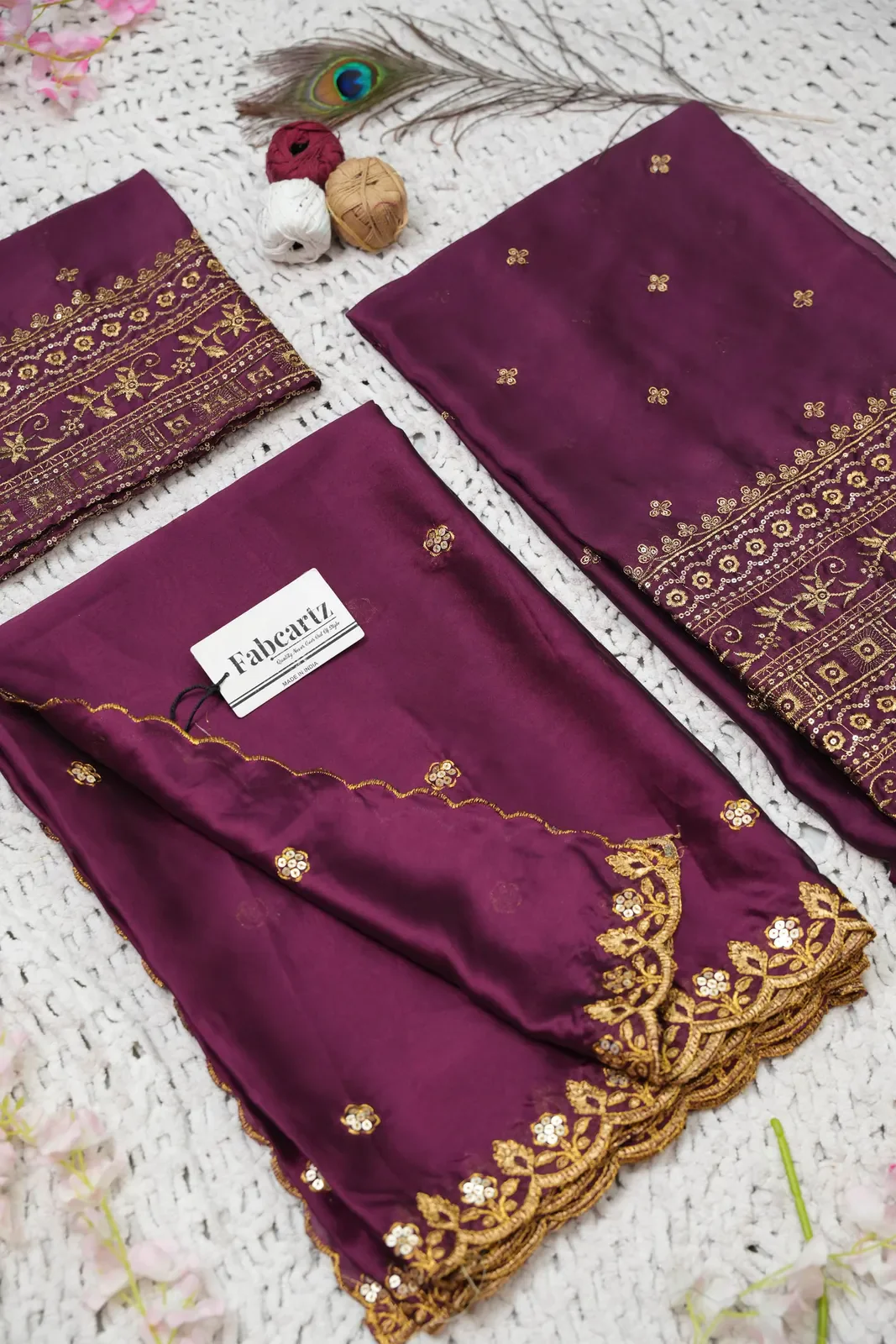 Women's Embroidered Shimmer Lehenga Choli with Sequins Work Nisarg HaldiRango - Image 52