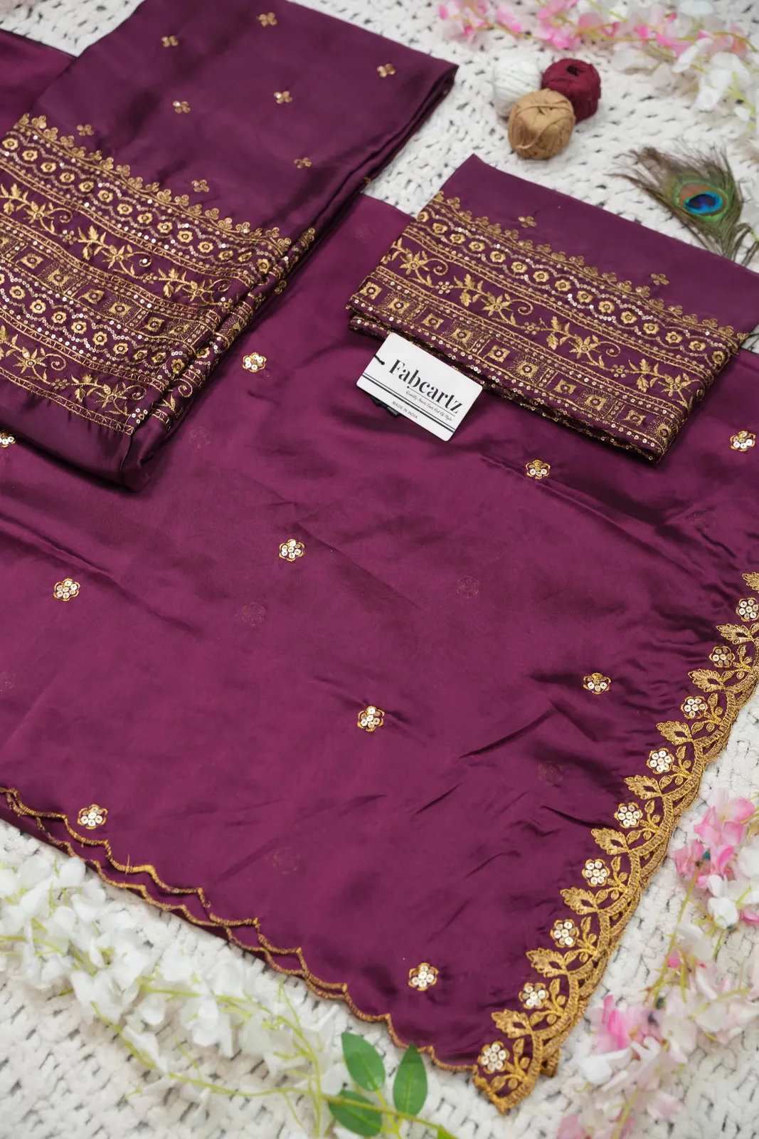 Women's Embroidered Shimmer Lehenga Choli with Sequins Work Nisarg HaldiRango - Image 56