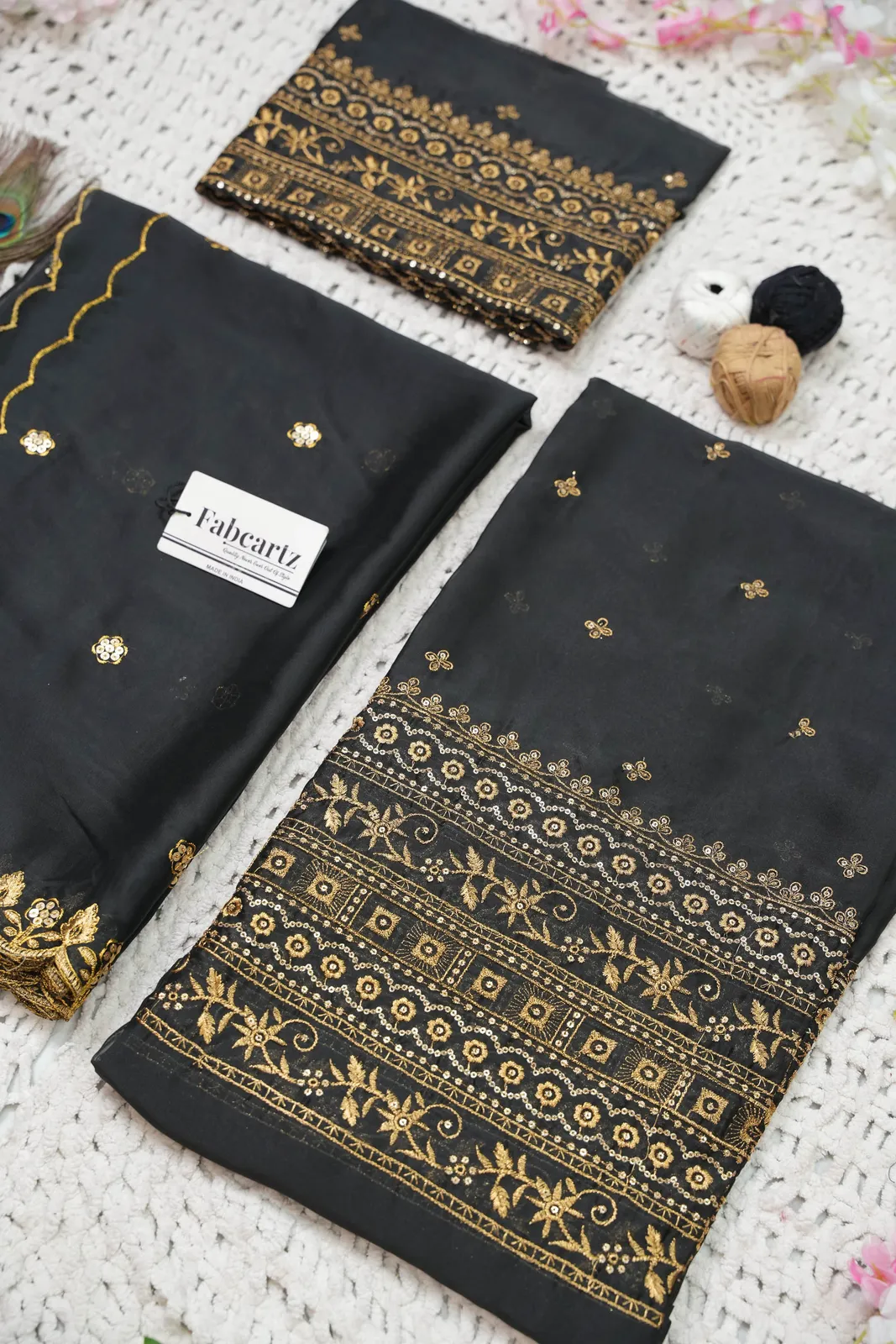 Women's Embroidered Shimmer Lehenga Choli with Sequins Work Nisarg HaldiRango - Image 60