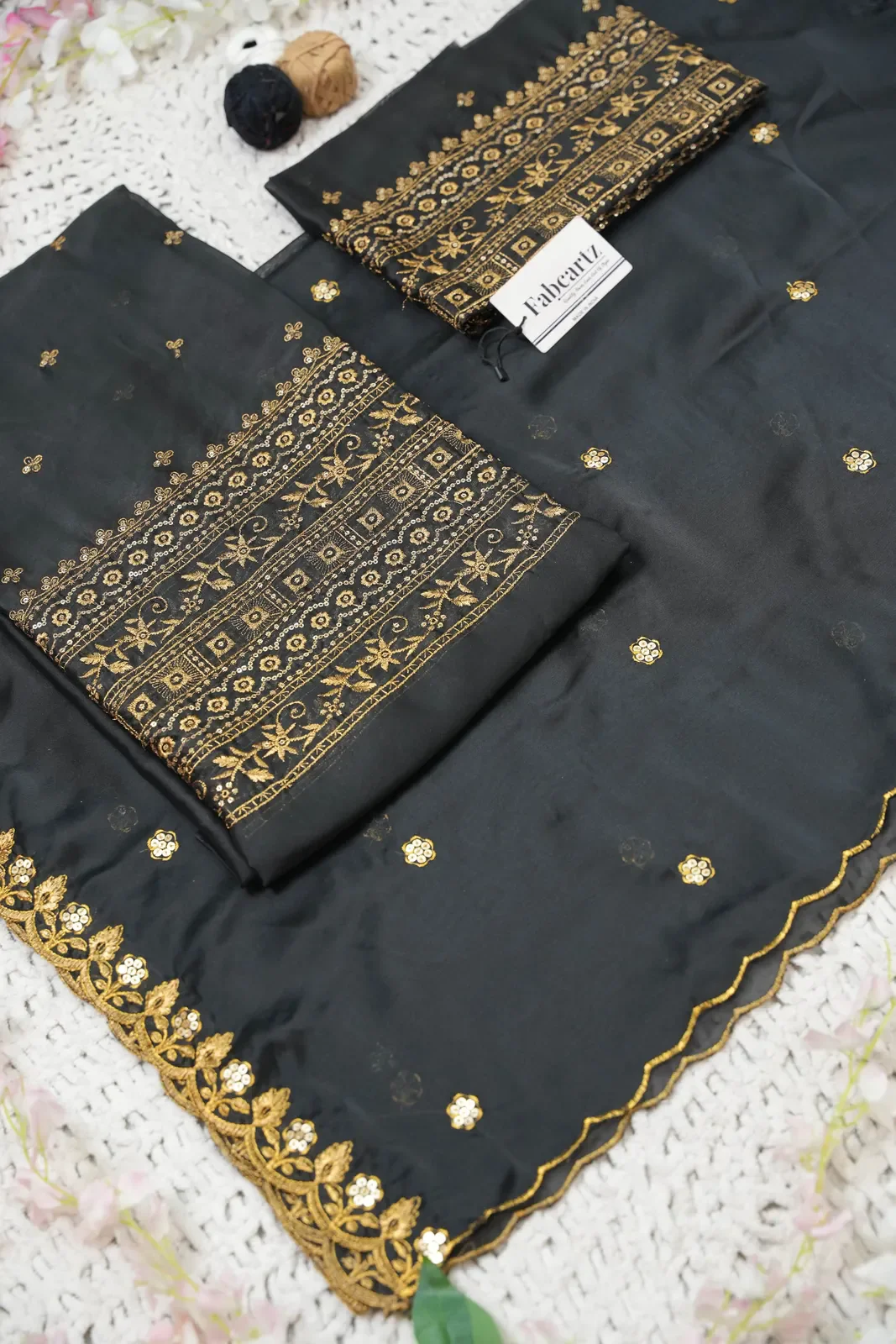 Women's Embroidered Shimmer Lehenga Choli with Sequins Work Nisarg HaldiRango - Image 64