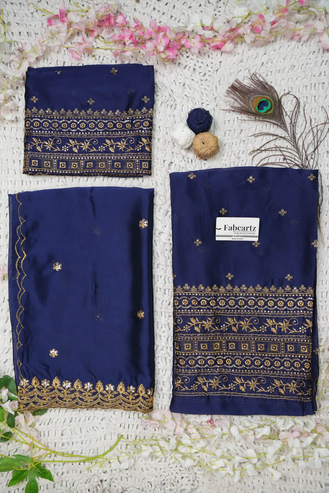 Women's Embroidered Shimmer Lehenga Choli with Sequins Work Nisarg HaldiRango - Image 67